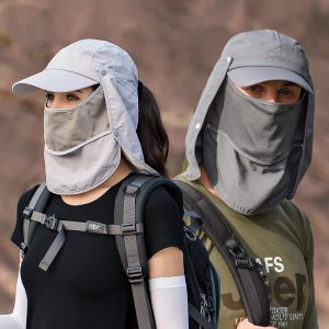 Vielseitig tragbare Baseballkappe mit Sonnenschutz für den Außenbereich