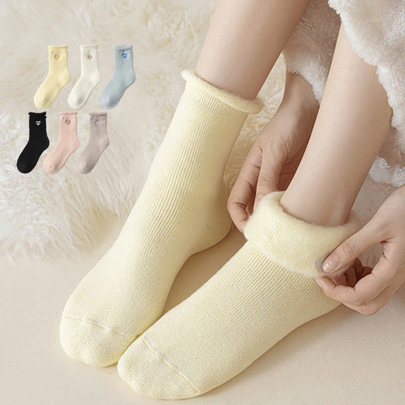 Viertelsocken aus Vollfleece (3 Paar)