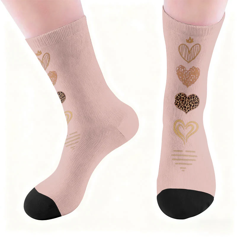 Schmetterlingsherz-Kaffeesocken – Bild 7