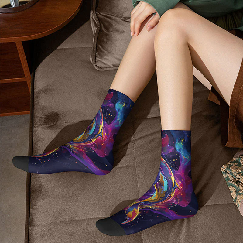 3D Universe Viertel-Socken (4 Paar) – Bild 5
