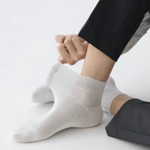 Atmungsaktive Baumwoll-Viertelsocken (3 Paar)