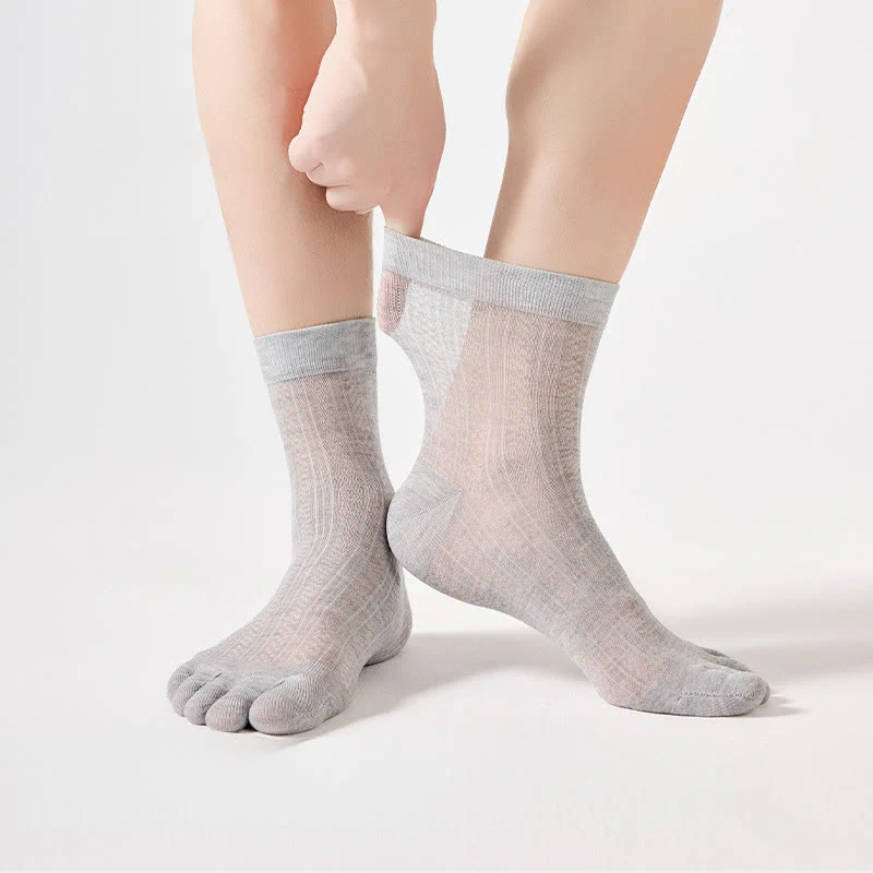 Atmungsaktive Bambus-Viertelsocken (3 Paar)