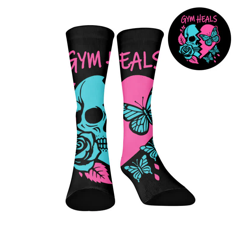 Alphabet Fitness-Socken – Bild 9