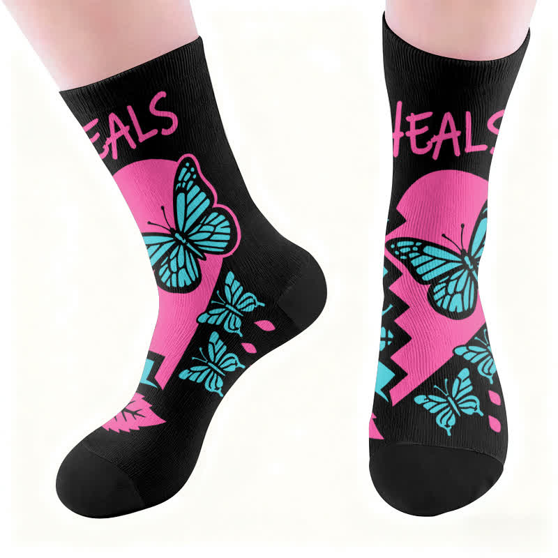 Alphabet Fitness-Socken – Bild 6