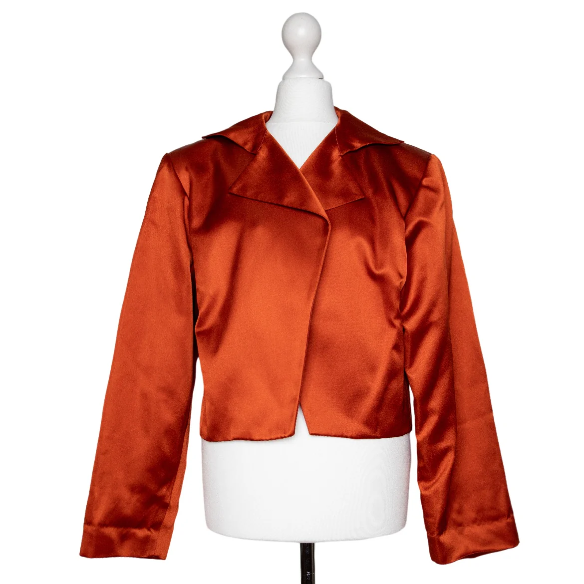 Yves Saint Laurent Rive Gauche Vintage Bolero in Glanzoptik