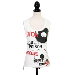 Christian Dior Tanktop mit Dior-Poison Print