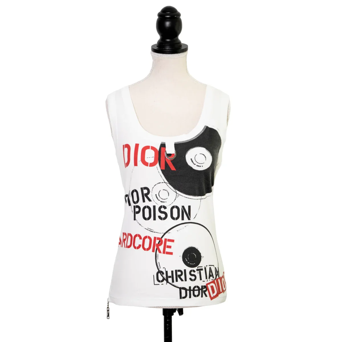 Christian Dior Tanktop mit Dior-Poison Print