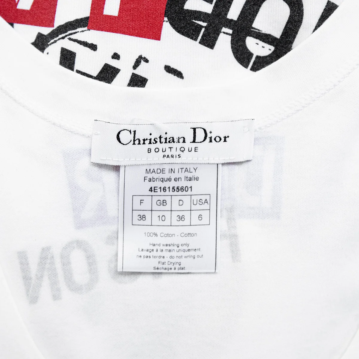 Christian Dior Tanktop mit Dior-Poison Print – Bild 6
