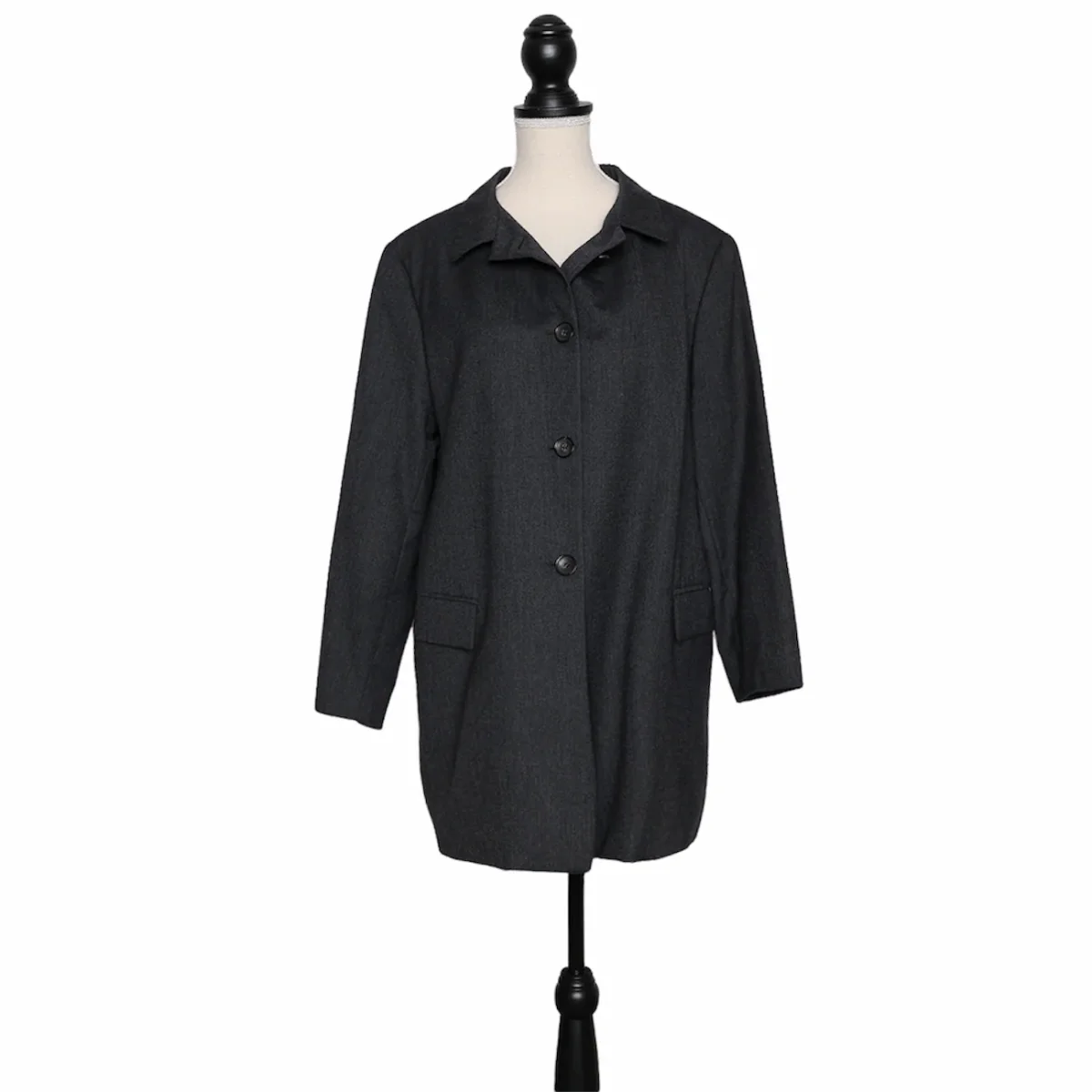 Jil Sander Weitgeschnittene Jacke mit aufgesetzten Taschen