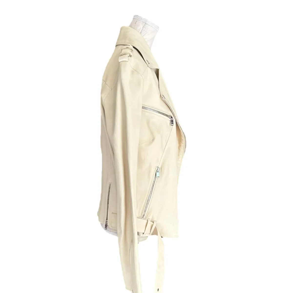 Jitrois Lederjacke im Bikerstil – Bild 3