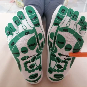 Akupressur-Reflexzonenmassage-Fußmassage-Socken