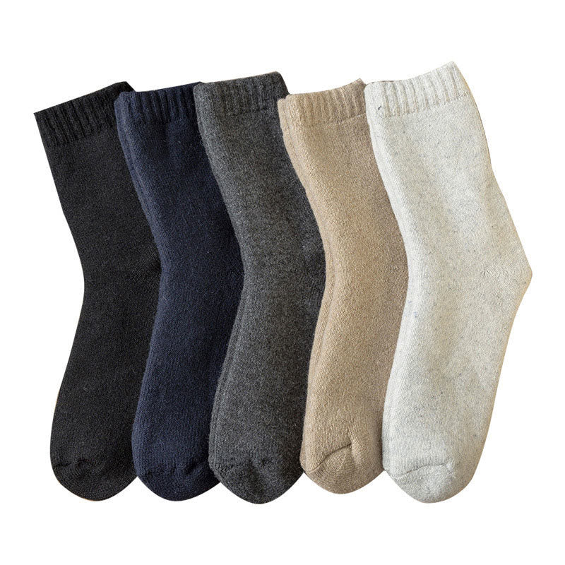 Dicke, isolierte und beheizbare Wintersocken in Übergröße (5 Paar)