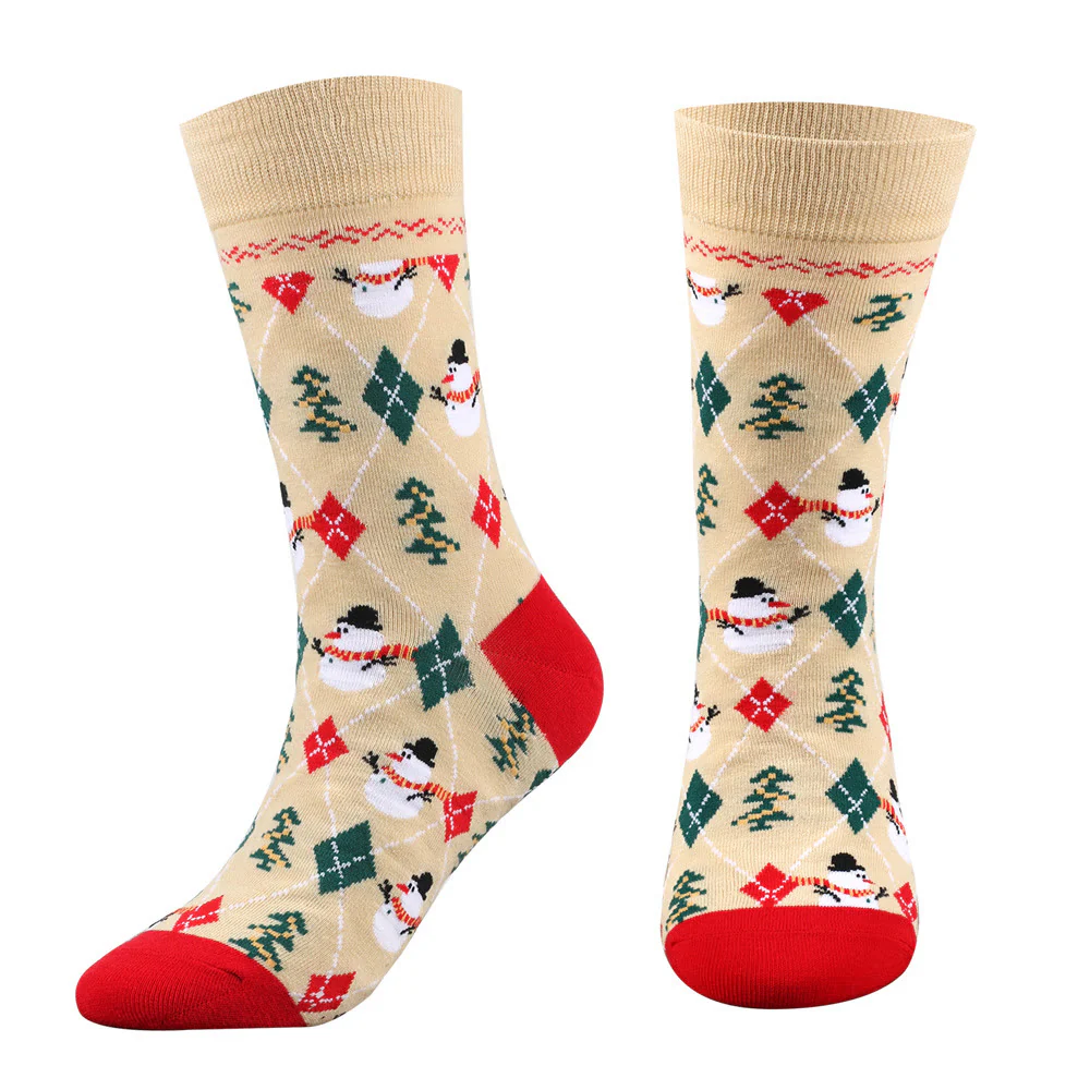 Weihnachtliche, weiche Socken (5 Paar) – Bild 5
