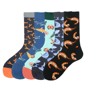 Unterwasser-Hai-Socken (5 Paar)