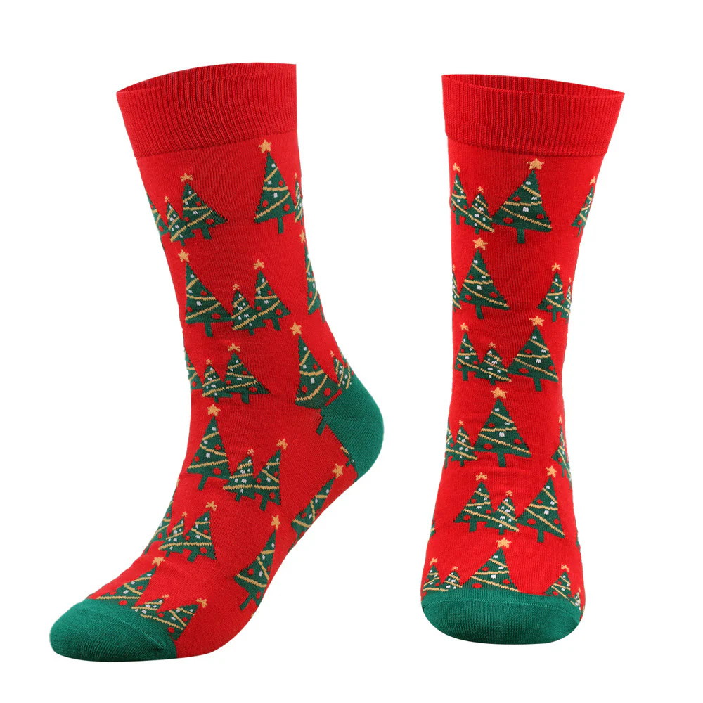 Weihnachtliche, weiche Socken (5 Paar) – Bild 4