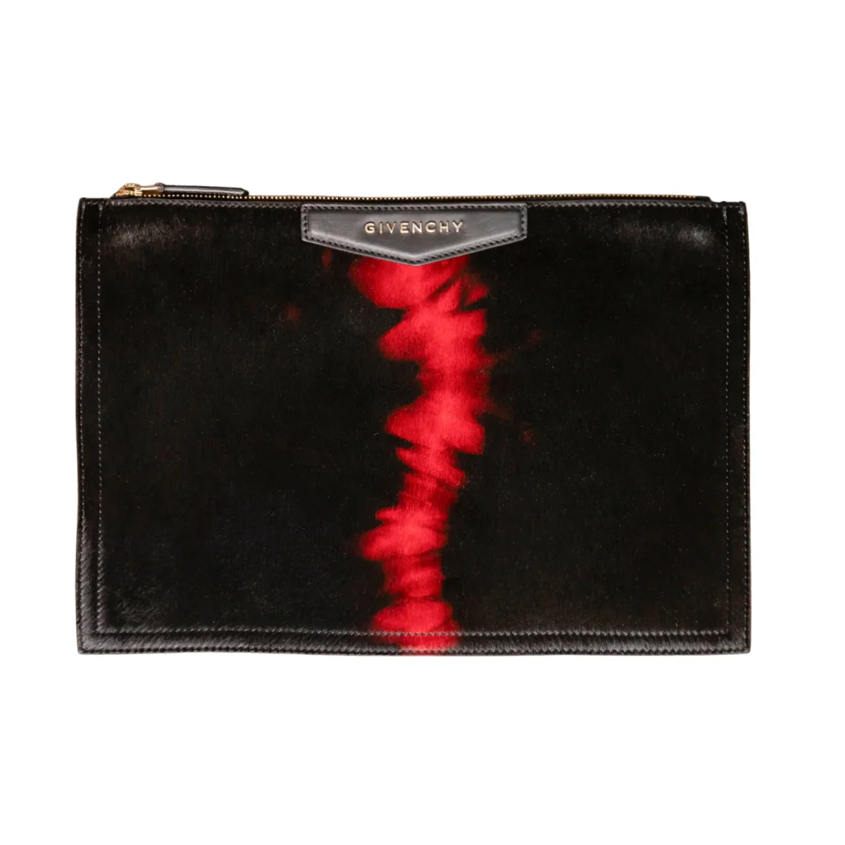 Givenchy Große Clutch aus Kuhfell