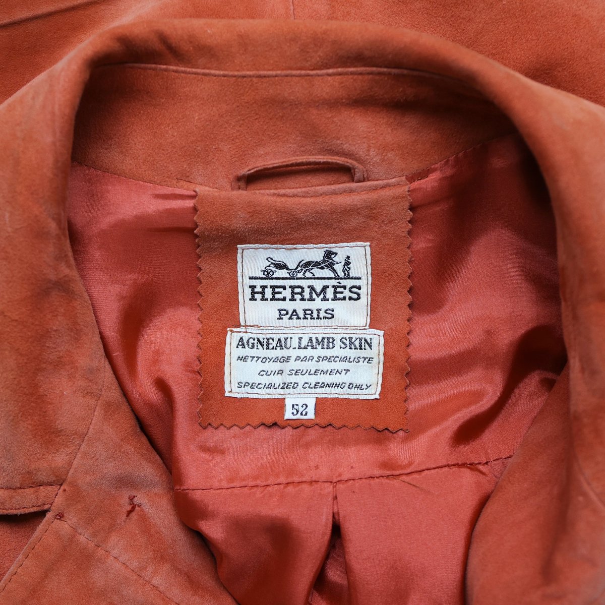 Hermès Herrenjacke aus Wildleder – Bild 7