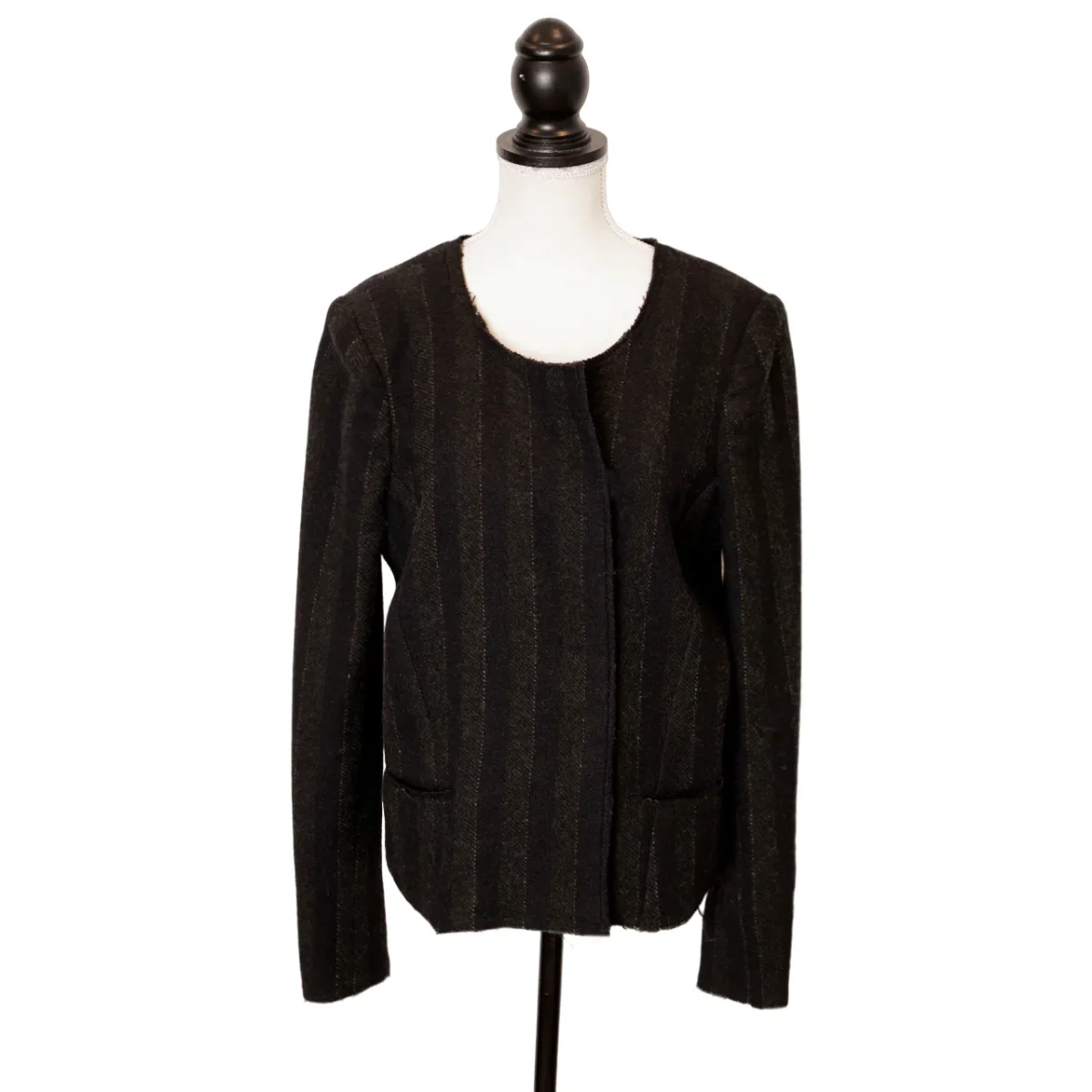 Isabel Marant Étoile Gestreifte Jacke aus Wolle