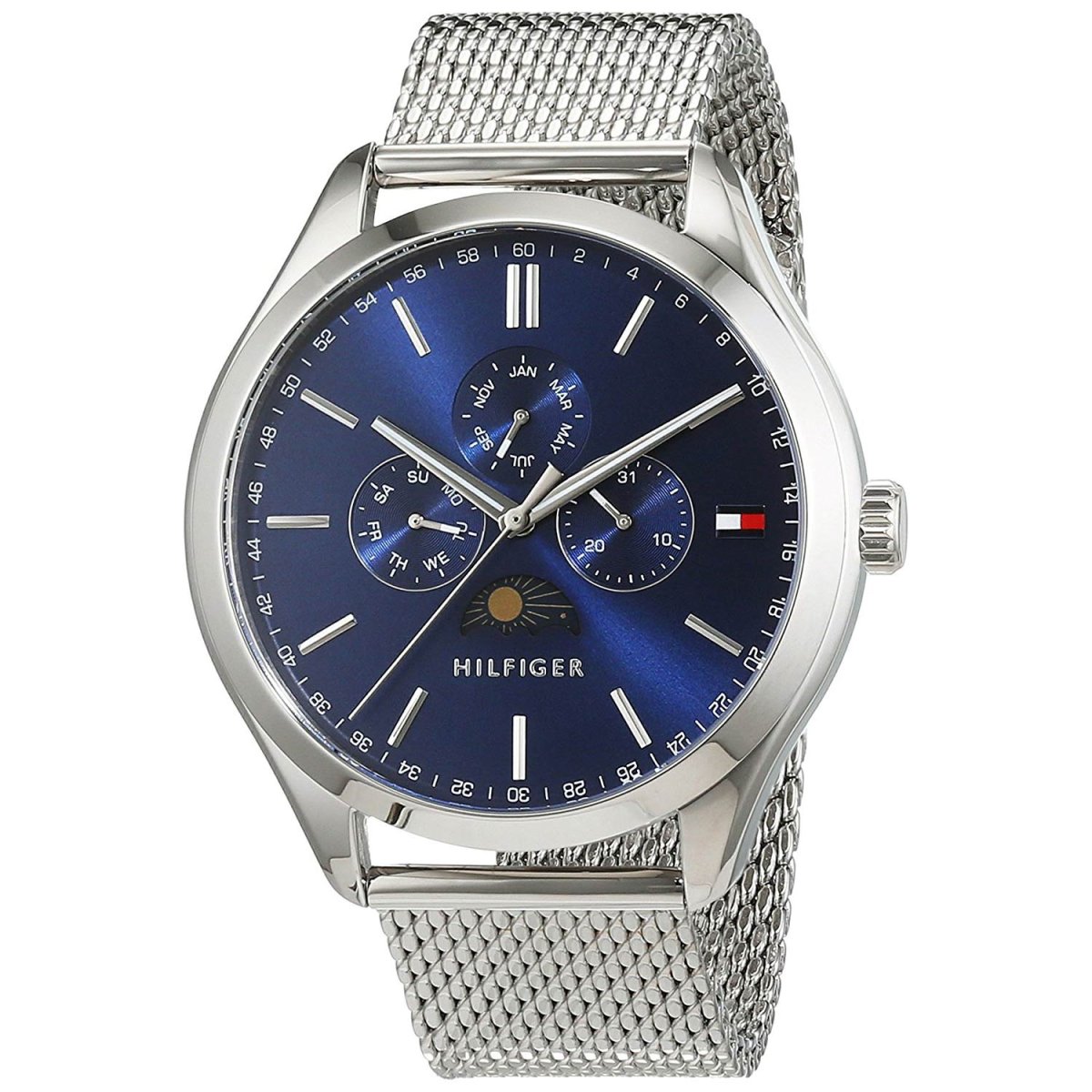 Tommy Hilfiger Sport Luxury 1791302 Herrenuhr mit Mondphasen-Funktion