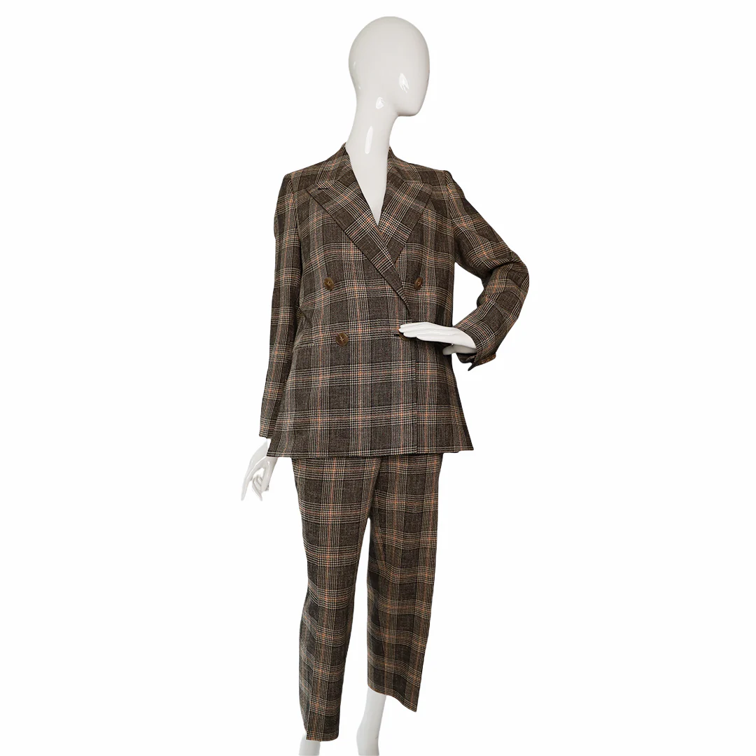 Acne Studios Karierte 7/8 Hose