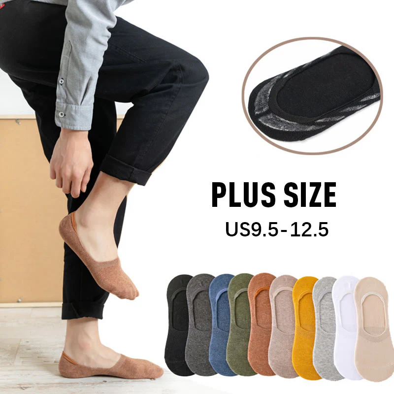 Rutschfeste, unsichtbare Socken (5 Paar)