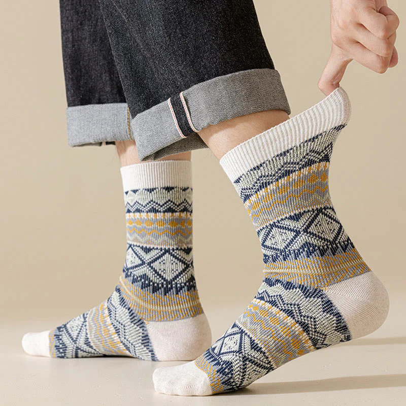 Retro-Socken mit atmungsaktivem Material (3 Paar) – Bild 7