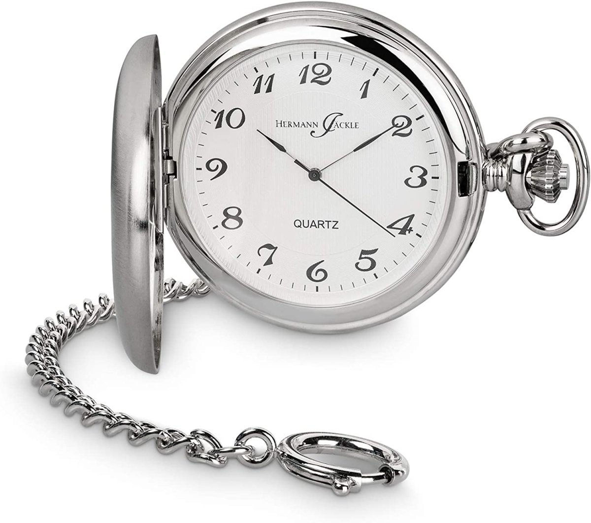 Hermann Jäckle – Todtnau Quarz Taschenuhr für stilvolle Herren I edle Taschenuhr mit hochwertigem Miyota Quarzwerk I Taschenuhr Herren I… – Bild 2