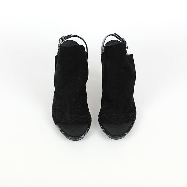 Balenciaga Suede Glove Sandals